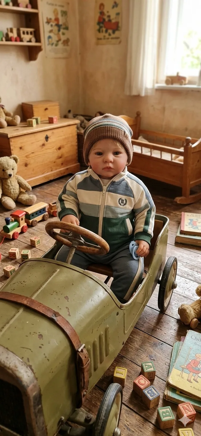 Ukázka úpravy fotografií reborn panenky 8